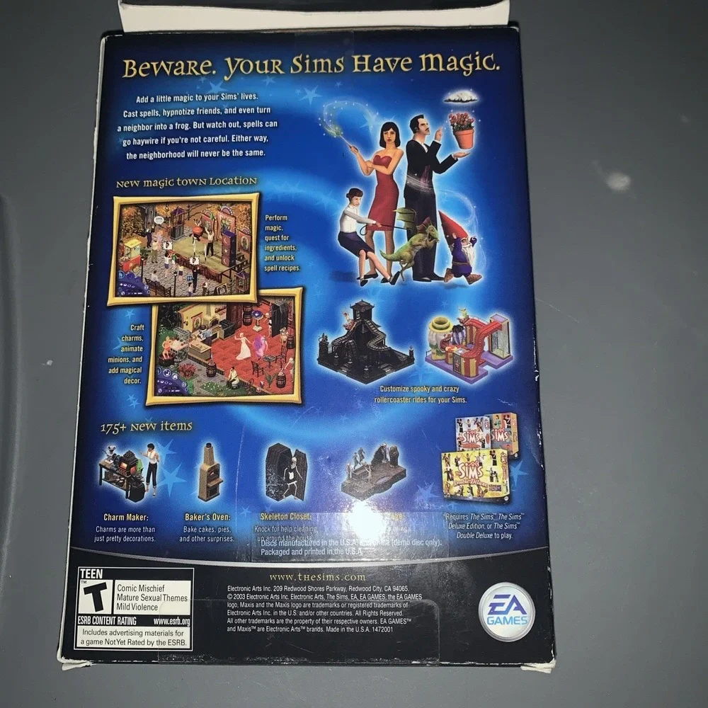 Sims: Makin'‎ Magic Expansion (PC, 2003)